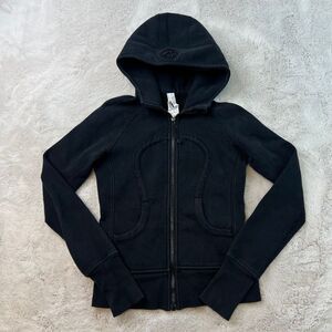 lululemon athletica Dark Charcoal Zip-Up Hoodie